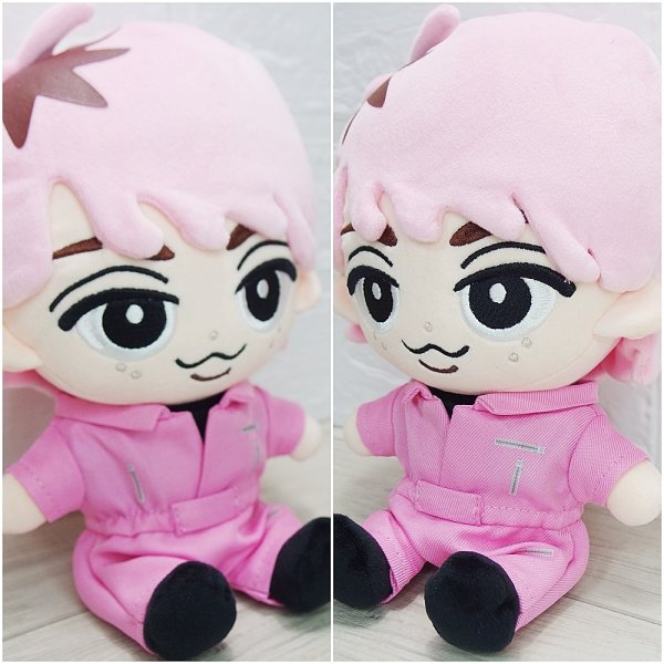 画像2: 【予約受付中】 すのチル BIGぬいぐるみ コスチューム 服 それスノ つなぎ 衣装 ピンク sb172 (2)