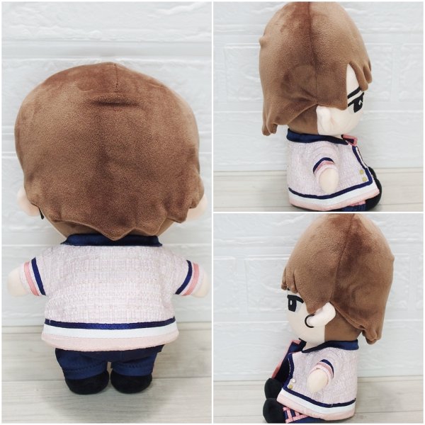 画像3: 【在庫処分SALE中】すのチル BIGぬいぐるみ コスチューム ピンクツイード 衣装 青担当 sb207 (3)