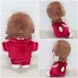 画像3: 【予約受付中】ちびぬいサイズ 赤ベロア 服 コスチューム 衣装 佐 IM22 (3)