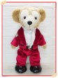 画像1: 【予約受付中】ダッフィー Sサイズ 赤ベロア 服 コスチューム 衣装 影 IM01 (1)