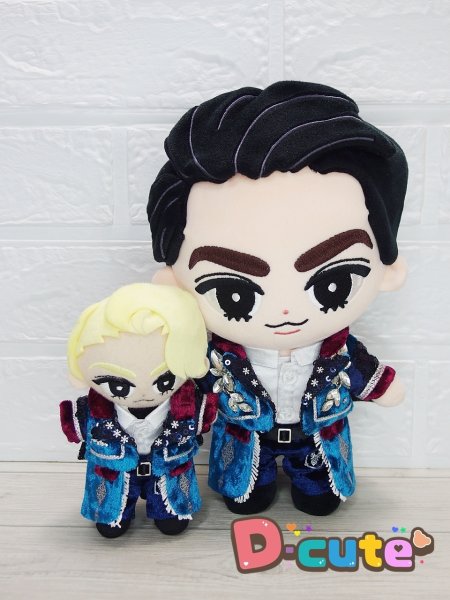 画像1: 【予約受付中】 新ターコイズ衣装  (すのチル小/BIG選択) 白担当 sn513 (1)