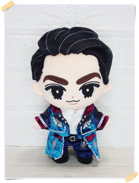 画像2: 【予約受付中】 新ターコイズ衣装  (すのチル小/BIG選択) 白担当 sn513 (2)