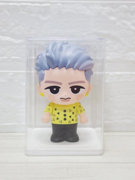 画像1: 3個セット ソフビ 観賞用 ケース 白台座 acp04 (1)