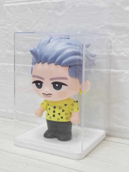 画像2: 3個セット ソフビ 観賞用 ケース 白台座 acp04 (2)