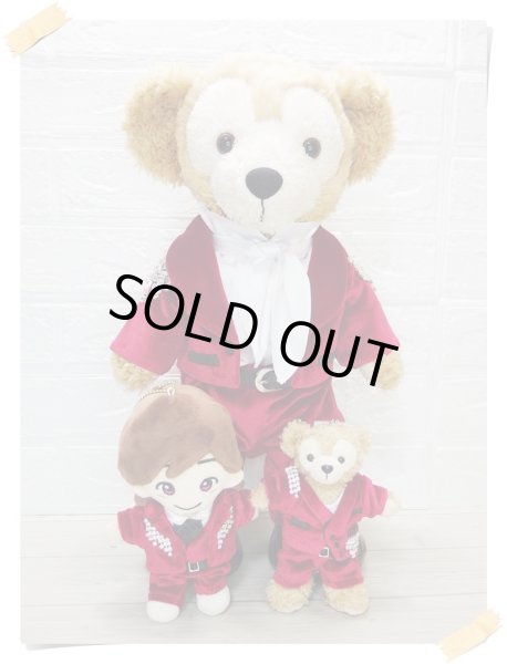 画像2: 【予約受付中】ちびぬいサイズ 赤ベロア 服 コスチューム 衣装 横 IM27 (2)