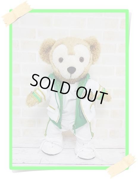 画像1: ダッフィー 衣装 Sサイズ (身長43cm) Lil 風コスチューム 服 L01 緑 (1)