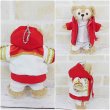 画像3: ダッフィー 衣装 Lil 風 ぬいばサイズ (14cm) コスチューム 服 L08 赤 (3)
