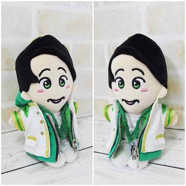 画像2: 【予約受付中】  ちびぬい 衣装 コスチューム 服  L16 緑 (2)