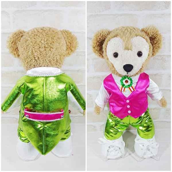 画像4: 【予約受付中】 ダッフィー 衣装 Sサイズ (身長43cm) Lil 風コスチューム 服 L20 全員共通衣装 (4)