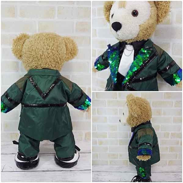 画像3: ダッフィー 衣装 Sサイズ (身長43cm) Travis 風コスチューム 服 t04 (3)