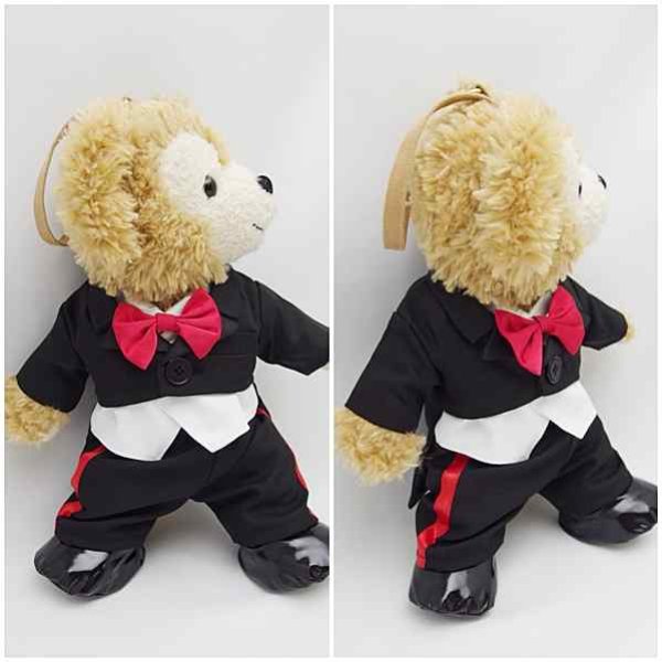 画像2: 【予約受付中】 ダッフィー＆ジェラトーニ 衣装 ポーチサイズ (身長28cm) Love Dance コスチューム 服 M a102 (2)