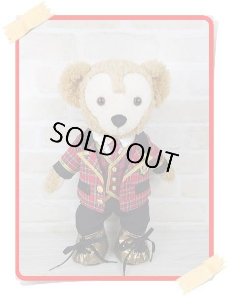 画像1: 【予約受付中】 ダッフィー 衣装 Sサイズ (身長43cm) コスチューム 服  Love Rock コスチューム 服 a110 (1)