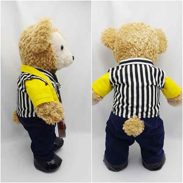 画像3: 【予約受付中】 ダッフィー 衣装 Sサイズ (身長43cm)  Love ギター コスチューム 服 N a115 「ギター有り」 (3)