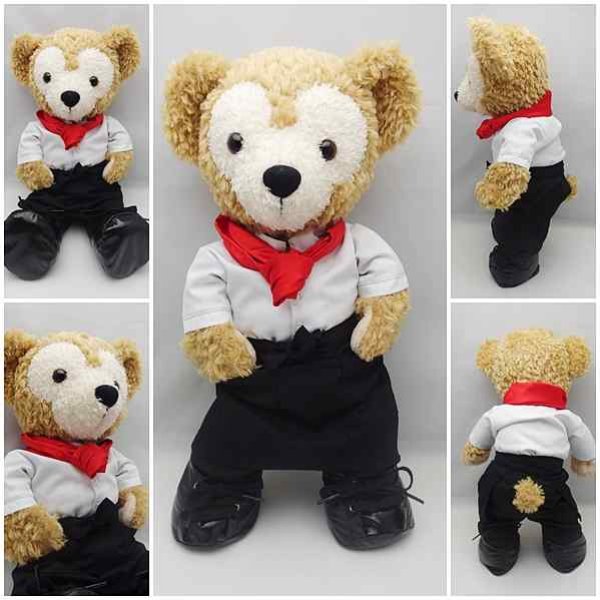 画像3: 【予約受付中】 ダッフィー 衣装 Sサイズ (身長43cm) ショコラティエ パティシエ コスチューム 服 a117 M (3)