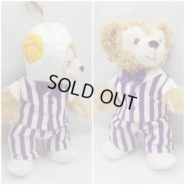 画像2: 【予約受付中】 ダッフィー&ジェラトーニ 衣装 ポーチサイズ (身長28cm) 変身シリーズ ポップコーン コスチューム 服 紫 a140 (2)