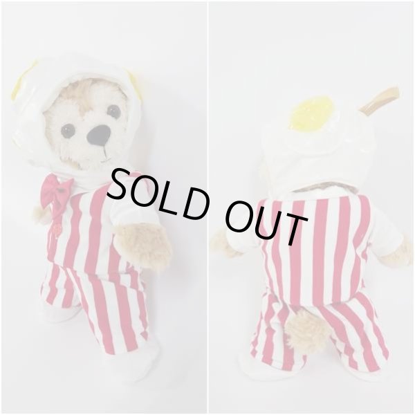 画像3: 【予約受付中】 ダッフィー&ジェラトーニ 衣装 ポーチサイズ (身長28cm) 変身シリーズ ポップコーン コスチューム 服 赤 a143 (3)