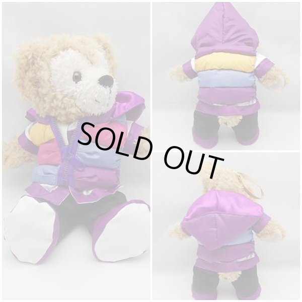 画像3: 【予約受付中】 ダッフィー&ジェラトーニ 衣装 ポーチサイズ (身長28cm) popcorn ダウンジャケット コスチューム 服 紫色 S a151 (3)