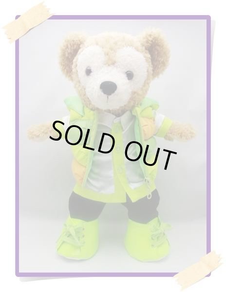 画像1: 【予約受付中】 ダッフィー 衣装 Sサイズ (身長43cm) popcorn ダウンジャケット コスチューム 服 緑 M a155 (1)