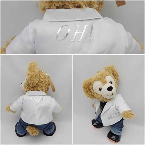 画像3: 【予約受付中】 ダッフィー＆ジェラトーニ 衣装 ポーチサイズ (身長28cm)   コスチューム 服  O a164 (3)