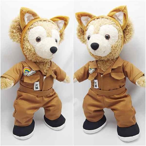 画像2: 【予約受付中】 ダッフィー 衣装 Sサイズ (身長43cm) コスチューム 服 a169 (2)