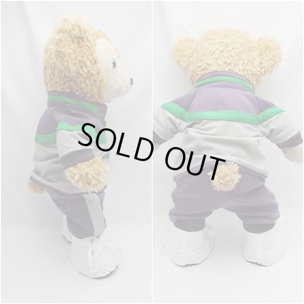 画像3: 【予約受付中】 ダッフィー 衣装 Sサイズ (身長43cm) 2014年 学校 ジャージ コスチューム 服 緑 a176 A (3)