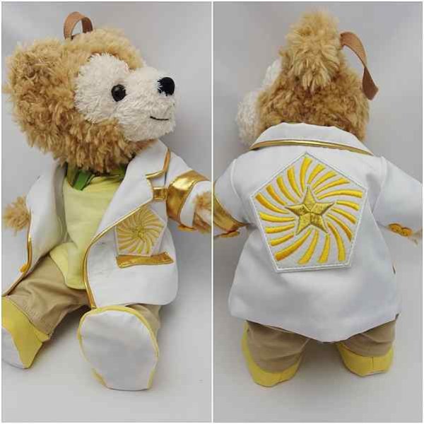 画像3: 【予約受付中】 ダッフィー＆ジェラトーニ 衣装 ポーチサイズ (身長28cm) 2013 白衣 コスチューム 服  a182 (3)