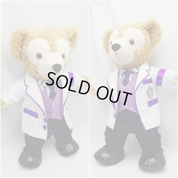 画像2: 【予約受付中】 ダッフィー 衣装 Sサイズ (身長43cm) 2013 白衣 コスチューム 服  紫 a185 (2)