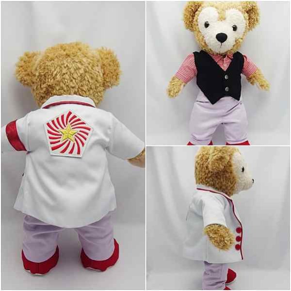 画像3: 【予約受付中】 ダッフィー 衣装 Sサイズ (身長43cm) 2013 白衣 コスチューム 服   a188 (3)