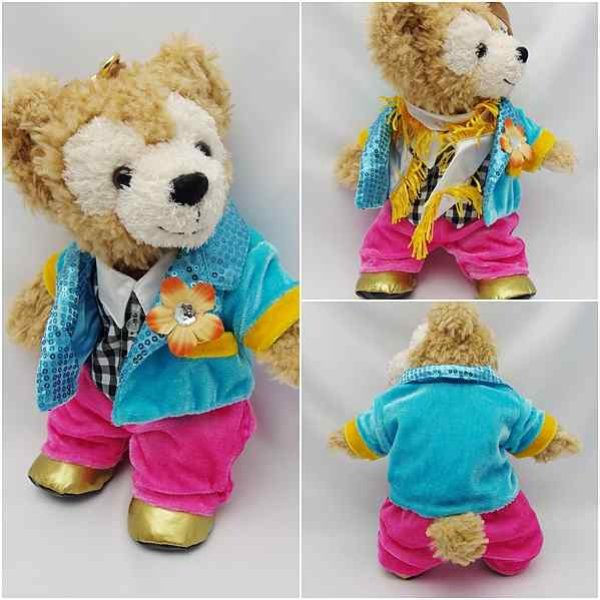 画像2: 【予約受付中】 ダッフィー＆ジェラトーニ 衣装 ポーチサイズ (身長28cm)  2013 フェス コスチューム 服 M  a200 (2)