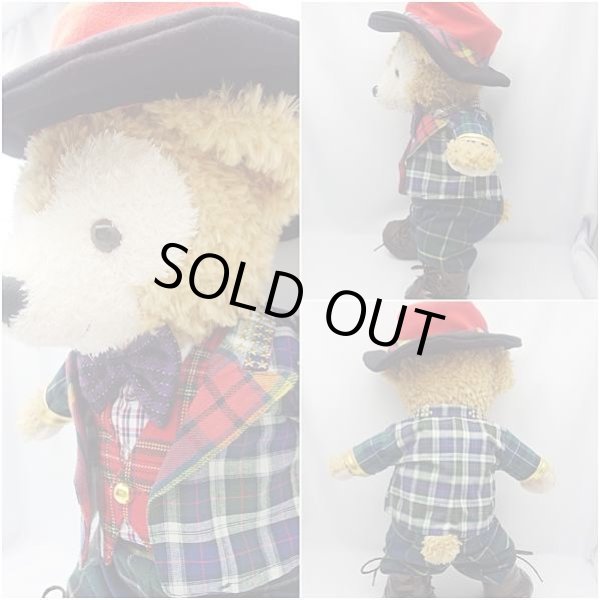 画像3: 【予約受付中】 ダッフィー 衣装 Sサイズ (身長43cm) 1992* チェック コスチューム 服 N a22 (3)