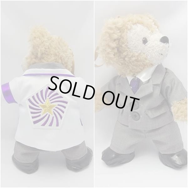 画像3: 【予約受付中】 ダッフィー&ジェラトーニ 衣装 ポーチサイズ (身長28cm) ワクワク 白衣&スーツ コスチューム 服  a230 (3)