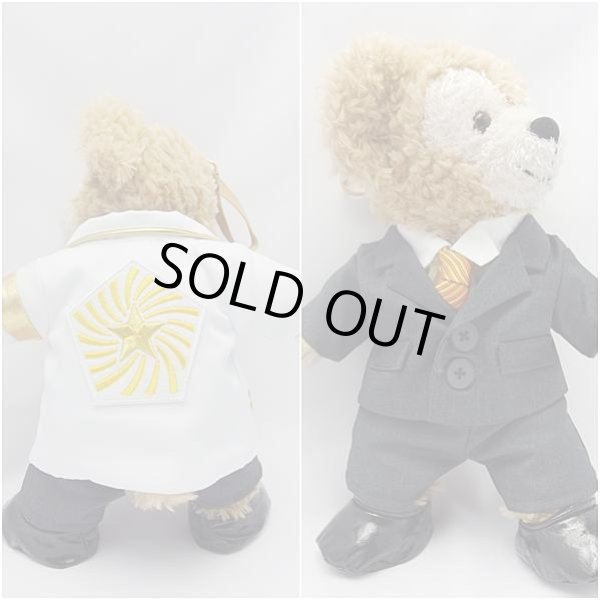 画像3: 【予約受付中】 ダッフィー&ジェラトーニ 衣装 ポーチサイズ (身長28cm) ワクワク 白衣&スーツ コスチューム 服  a232 (3)