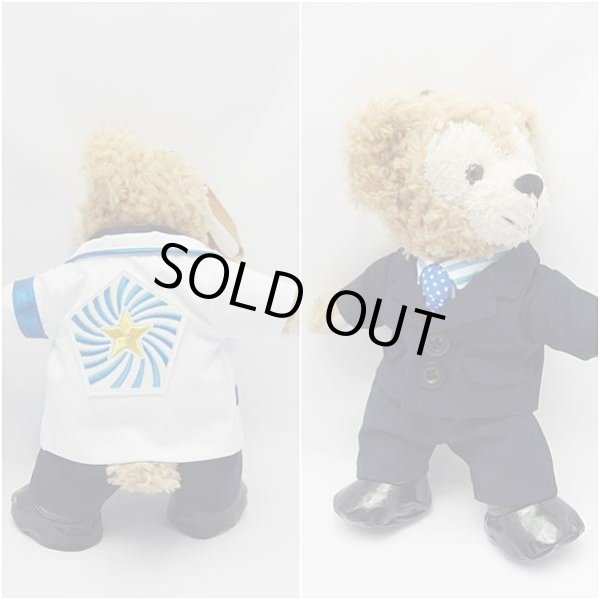 画像3: 【予約受付中】 ダッフィー&ジェラトーニ 衣装 ポーチサイズ (身長28cm) ワクワク 白衣&スーツ コスチューム 服  a234 (3)