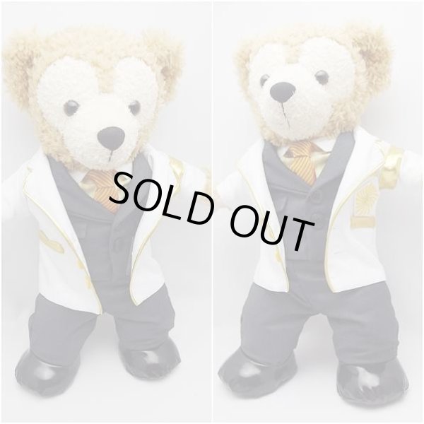 画像2: 【予約受付中】 ダッフィー 衣装 Sサイズ (身長43cm) ワクワク 白衣&スーツ コスチューム 服 黄 N a237 (2)