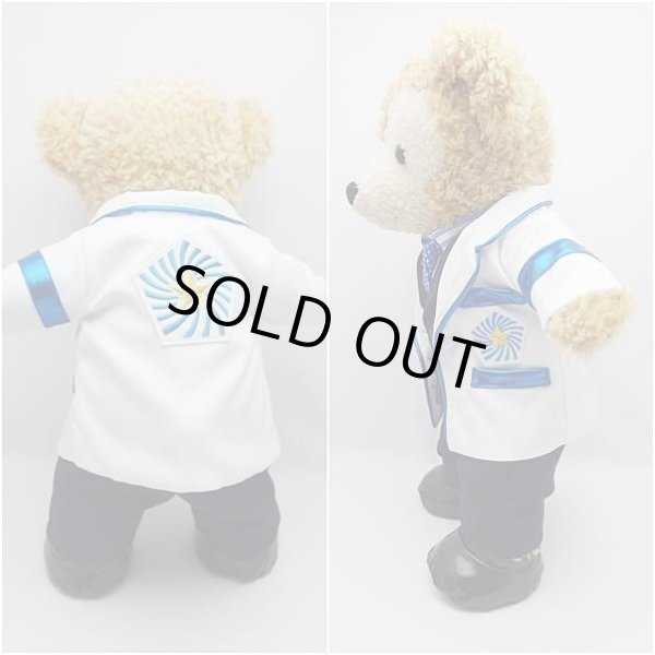 画像3: 【予約受付中】 ダッフィー 衣装 Sサイズ (身長43cm) ワクワク 白衣&スーツ コスチューム 服 青 O a239 (3)