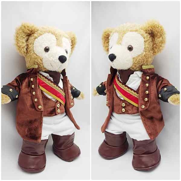 画像2: 【予約受付中】 ダッフィー 衣装 Sサイズ (身長43cm) コスチューム 服 a253 (2)