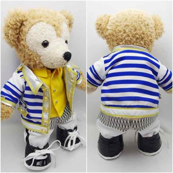 画像2: 【予約受付中】 ダッフィー 衣装 Sサイズ (身長43cm) Hawai  コスチューム 服 a265 M (2)