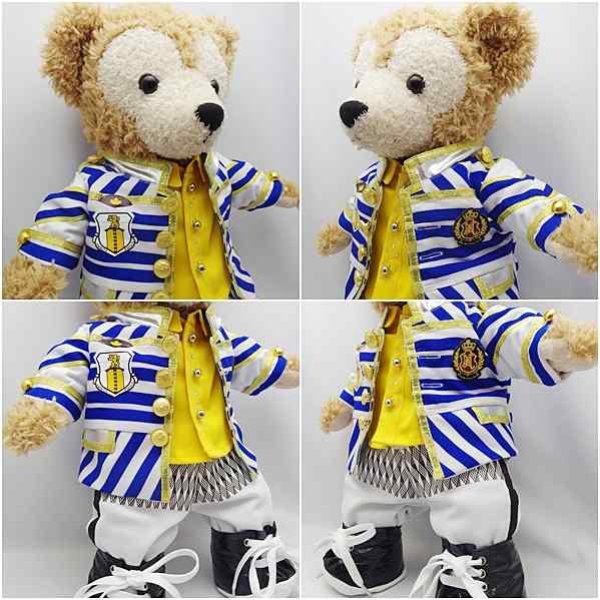 画像3: 【予約受付中】 ダッフィー 衣装 Sサイズ (身長43cm) Hawai  コスチューム 服 a266 A (3)