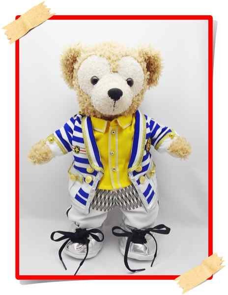 画像1: 【予約受付中】 ダッフィー 衣装 Sサイズ (身長43cm) Hawai  コスチューム 服 a268 S (1)