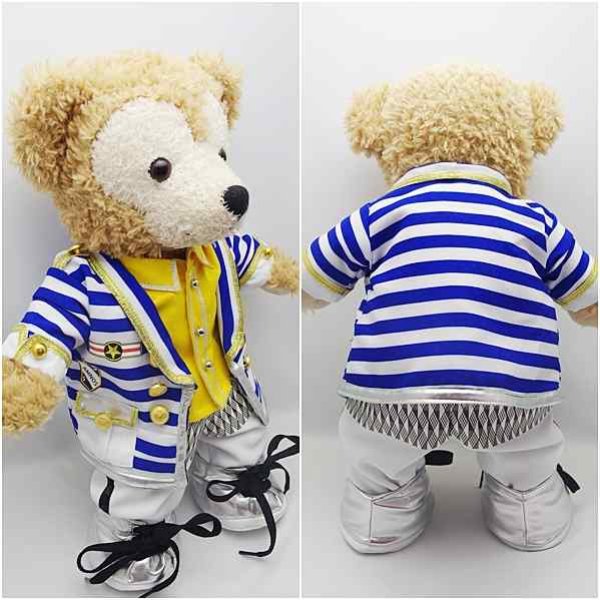 画像2: 【予約受付中】 ダッフィー 衣装 Sサイズ (身長43cm) Hawai  コスチューム 服 a268 S (2)