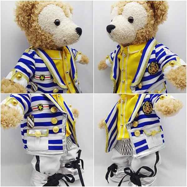 画像3: 【予約受付中】 ダッフィー 衣装 Sサイズ (身長43cm) Hawai  コスチューム 服 a268 S (3)