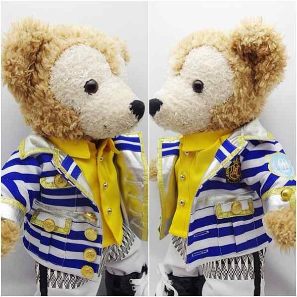 画像2: 【予約受付中】 ダッフィー 衣装 Sサイズ (身長43cm) Hawai  コスチューム 服 a269 O (2)