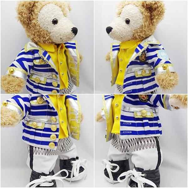 画像3: 【予約受付中】 ダッフィー 衣装 Sサイズ (身長43cm) Hawai  コスチューム 服 a269 O (3)