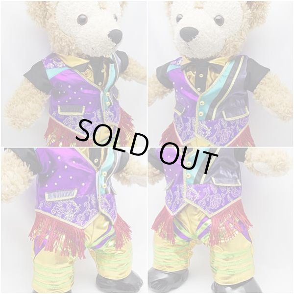 画像2: 【予約受付中】 ダッフィー 衣装 Sサイズ (身長43cm) japoコン コスチューム 服 紫 M a275 (2)