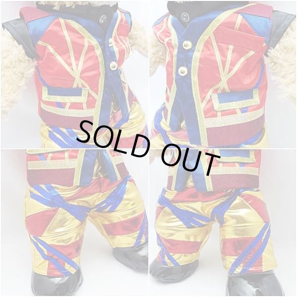 画像3: 【予約受付中】  ダッフィー 衣装 Sサイズ (身長43cm) japoコン コスチューム 服 赤  S a278 (3)