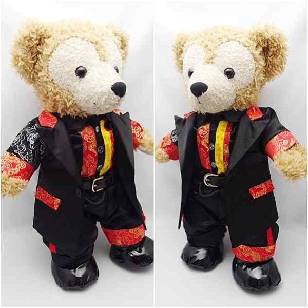 画像2: 【予約受付中】 ダッフィー 衣装 Sサイズ (身長43cm) japoコン ソロ コスチューム 服 O a289 (2)