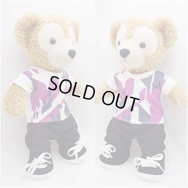 画像2: 【予約受付中】 ダッフィー 衣装 Sサイズ (身長43cm) Show コスチューム 服 紫 M a305 (2)