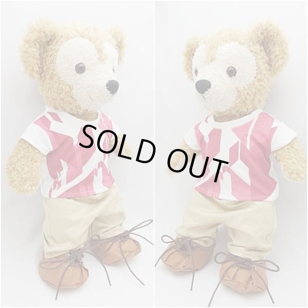 画像2: ダッフィー 衣装 Sサイズ (身長43cm) Show コスチューム 服 赤色 S a308 (2)