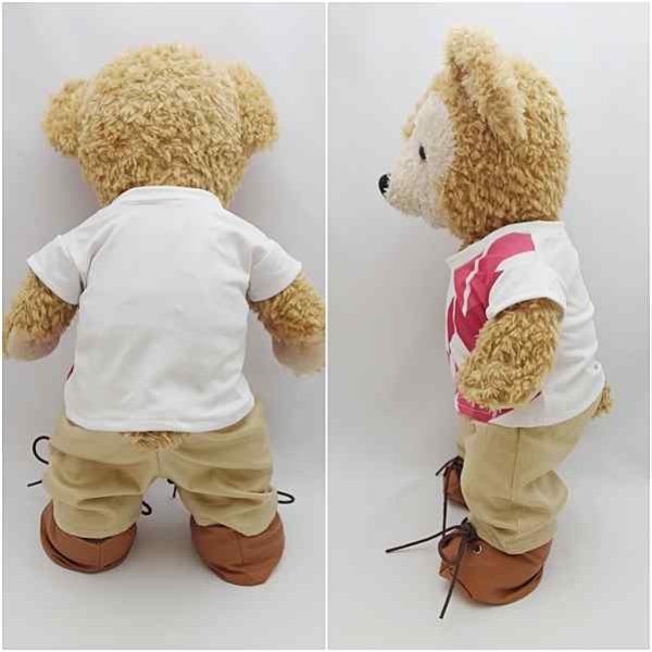 画像3: 【予約受付中】 ダッフィー 衣装 Sサイズ (身長43cm) Show コスチューム 服 赤色 S a308 (3)