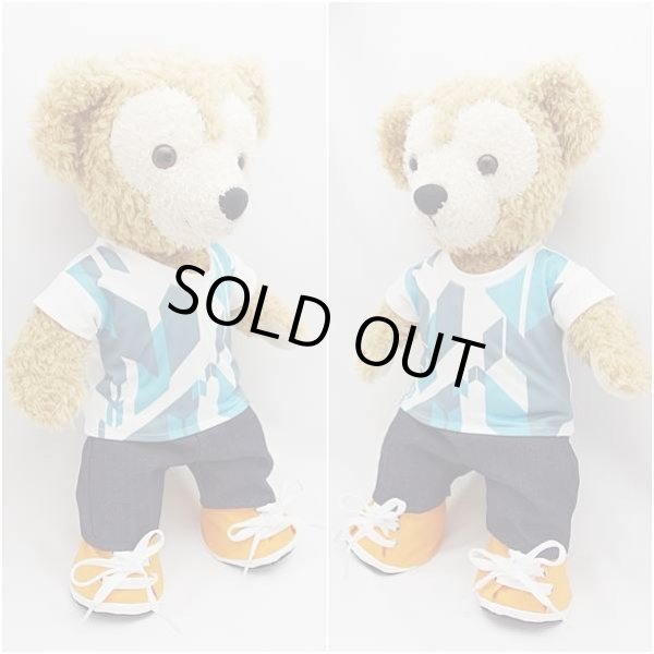 画像2: ダッフィー 衣装 Sサイズ (身長43cm) Show コスチューム 服 青色 S a309 (2)